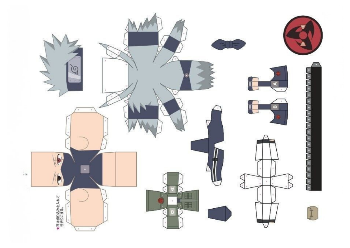 Molde do Kakashi