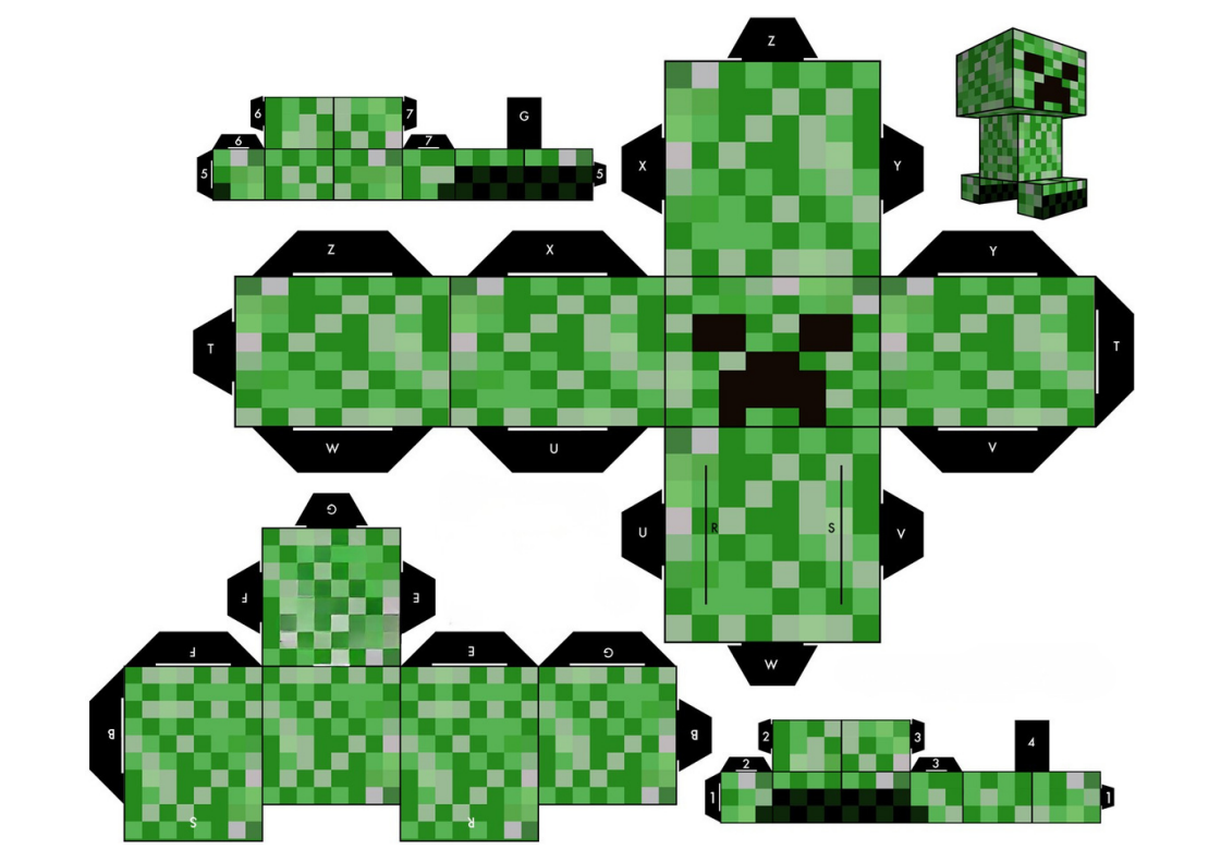 Molde do Creeper