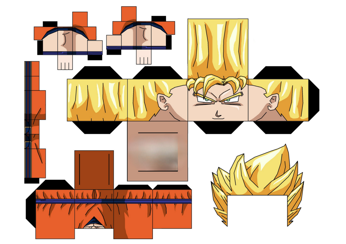Molde do Goku